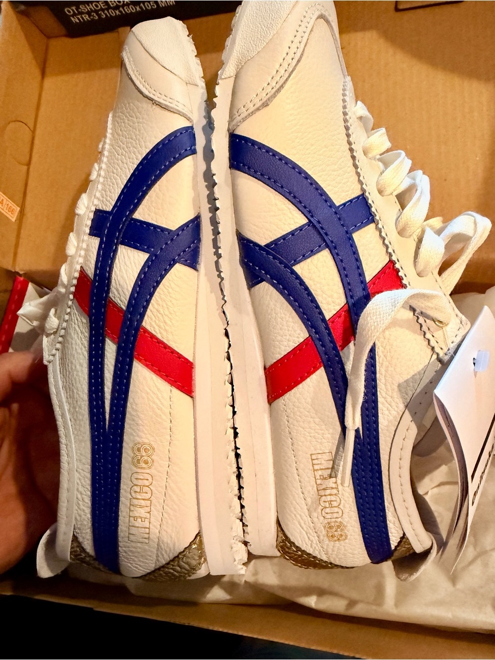 Onitsuka Tiger by Asics Mexico 66 - White, Blue, Red, & Gold